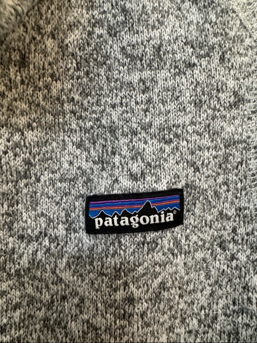 Patagonia Heather Gray Better Sweater Fleece Vest - Picture 3 of 8